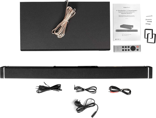 Barra de Sonido 120W AudioAffairs CCX 010 con Subwoofer | Bluetooth, HDMI ARC y Chromecast