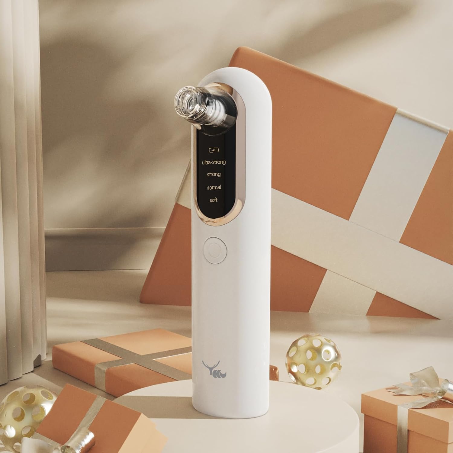 Yccu Succionador de Puntos Negros USB – Limpiador Facial y Extractor de Poros Profesional