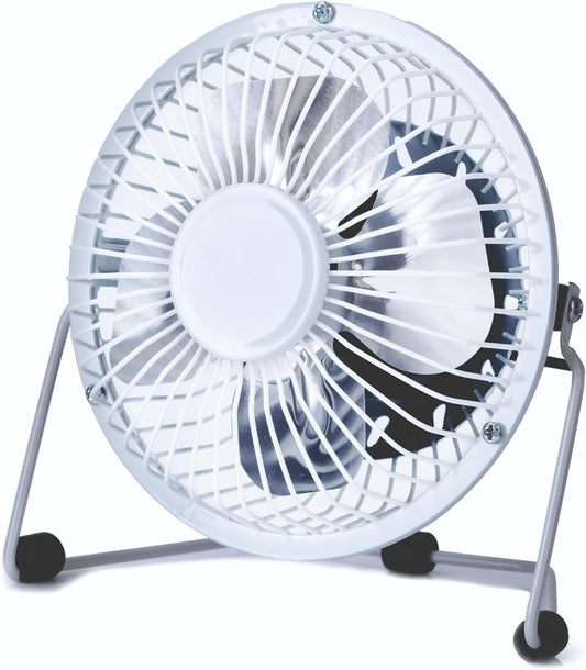 ventilador USB iVoler mini 5V silencioso y potente con conexión USB ajustable y ahorro de energía