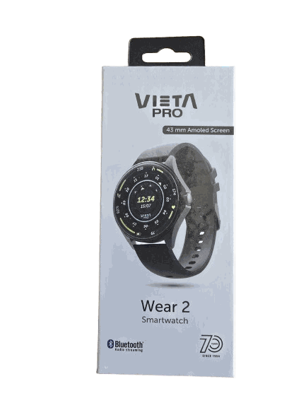 Smartwatch Vieta Pro Wear 2: 43mm Pantalla AMOLED, Fitness y Conectividad