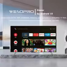 WESOPRO Android TV Box: reproductor 4K, IPTV, WiFi dual y fácil de usar